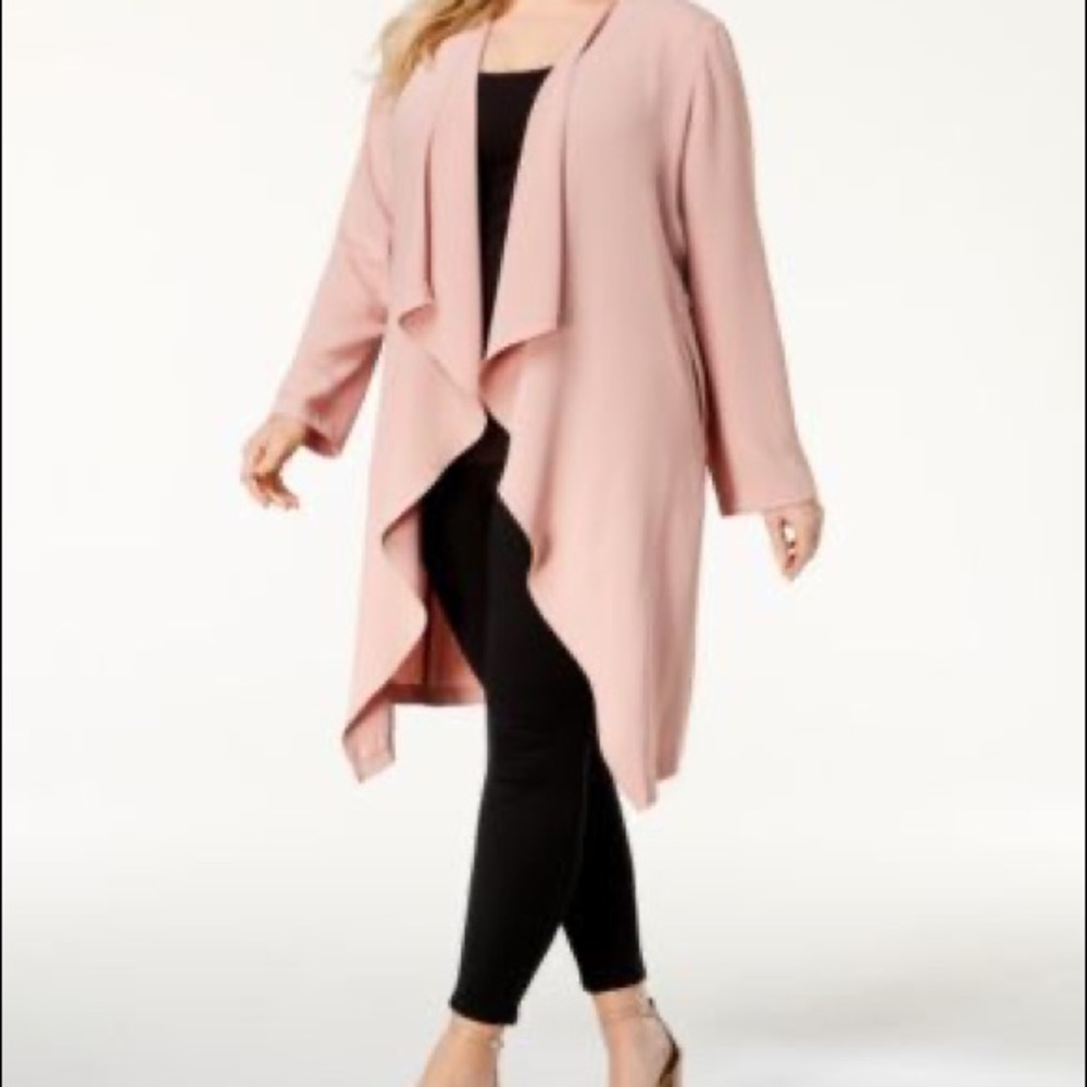 Nine West Blush Pink Duster
